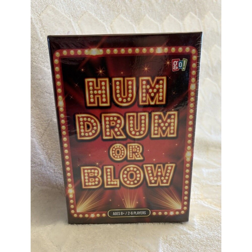 NEW Hum Drum Or Blow Board Game